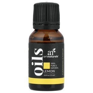 artnaturals, чистое и натуральное эфирное масло, лимон, 15 мл (0,50 жидк. унции) купить в Киеве и Украине