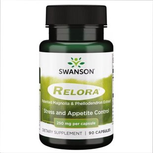 Релора 250 мг Swanson (Relora 250mg) 90 капсул купить в Киеве и Украине