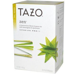 Zen, green tea, 20 tea bags with filter, 1.5 ounces (43 g)