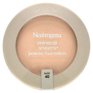 Neutrogena, Mineral Sheers, тональна пудра, нюдовий 40, 9,6 г (0,34 унції)