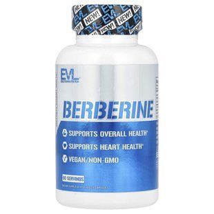 EVLution Nutrition, Berberine, 60 Veggie Capsules купить в Киеве и Украине