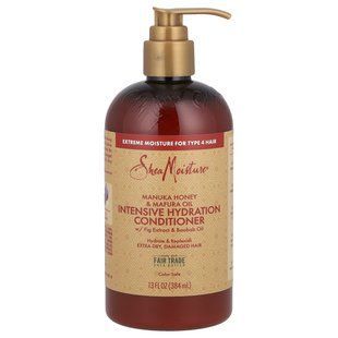 Манука Мед и Мафура, интенсивный кондиционер, Manuka Honey & Mafura Oil, Intensive Hydration Conditioner, SheaMoisture, 384 мл купить в Киеве и Украине