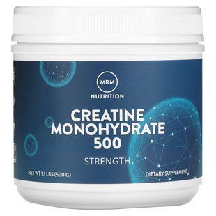 MRM Nutrition, Creatine Monohydrate 500, Strength, 1.1 lbs (500 g) купить в Киеве и Украине