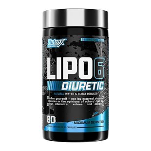 Lipo-6 Diuretic - 80 caps Nutrex купить в Киеве и Украине