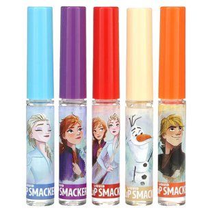 Lip Smacker, Disney Frozen, Liquid Lip Gloss, Variety Pack, 5 Pack, 0.45 fl oz (14 ml) купить в Киеве и Украине