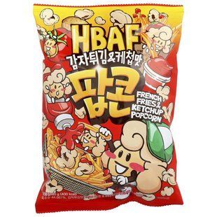 HBAF, French Fries & Ketchup Popcorn, 80 g купить в Киеве и Украине