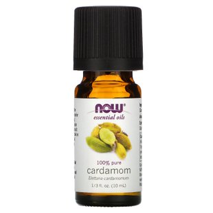 Эфирное масло кардамона Now Foods (100% Pure Cardamom Essential Oils) 10 мл купить в Киеве и Украине