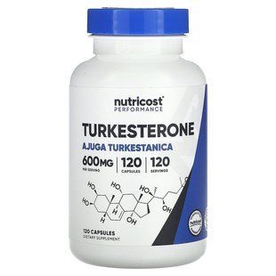 Туркестерон Nutricost (Performance Turkesterone) 600 мг 120 капсул купить в Киеве и Украине
