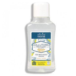 Ополіскувач для рота зі смаком лимона Officina Naturae Organic Mouthwash Lemon Flavour 250 мл