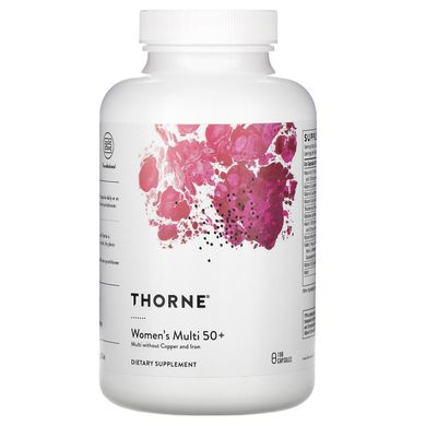 Мультивітаміни для жінок 50+ Thorne Research (Women's Multi) 180 капсул