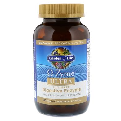 Комплекс пищеварительных ферментов Garden of Life (O-Zyme Ultimate Digestive Enzyme Blend) 180 капсул купить в Киеве и Украине