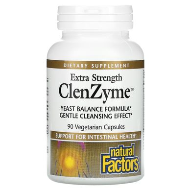 Харчова добавка Natural Factors (ClenZyme) 90 капсул