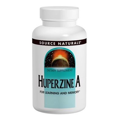 Гуперзин А Source Naturals (Huperzine A) 100 мкг 60 таблеток
