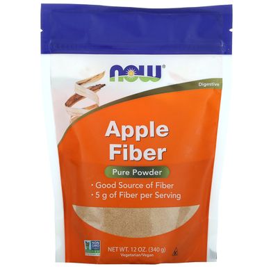 Яблучна клітковина Now Foods (Pure Apple Fiber) 340 г