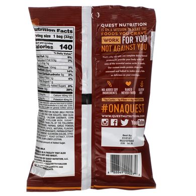 Протеїнові чіпси в оригінальному стилі, барбекю, Original Style Protein Chips, BBQ, Quest Nutrition, 12 упаковок по 1,1 унції (32 г) кожна