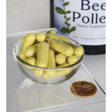Бджолиний пилок, Bee Pollen, Swanson, 400 мг, 300 капсул