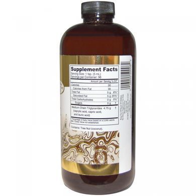Кокосовое масло холодного отжима Buried Treasure (Coconut Oil) 473 мл купить в Киеве и Украине
