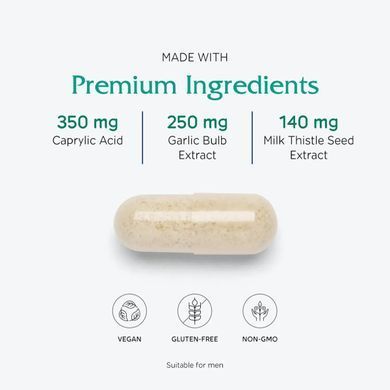 Трави та поживні речовини при кандидозі Vitanica (CandidaStat) 120 капсул