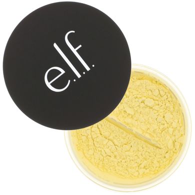 Розсипчаста пудра для обличчя коригуюча жовта ELF Cosmetics (High Definition Powder) 8 г