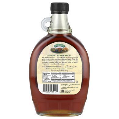 Органічний кленовий сироп, Coombs Family Farms, 354 мл (12 рідких унцій)