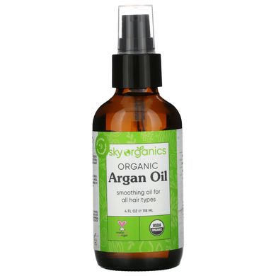 100% Чиста органічна арганова олія Sky Organics (100% Pure Organic Argan Oil) 118 мл