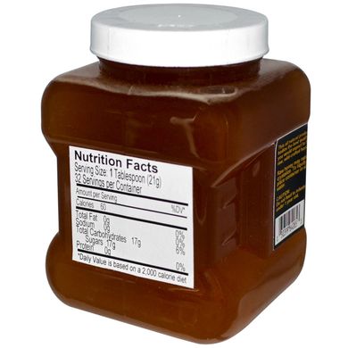 Необроблений квітковий мед C.C. Pollen (Raw Blossom Honey) 680 г