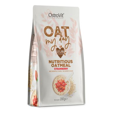 OstroVit Oat My Day 200 g strawberry купить в Киеве и Украине