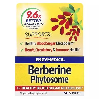 Enzymedica, Berberine Phytosome, 60 Capsules