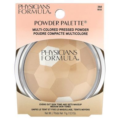 Physicians Formula, Powder Palette, Multi-Colored Pressed Powder, 3868 Beige, 0.3 oz (9 g) купить в Киеве и Украине