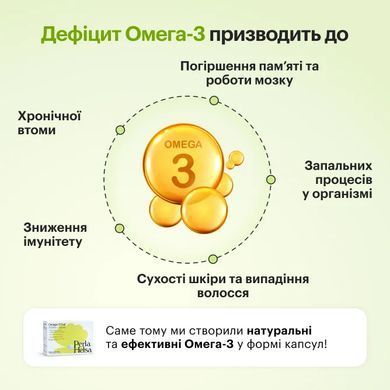Омега-3 из печени трески с витаминами А и D3 Perla Helsa (Omega-3 Cod Liver Oil) 500 мг 120 капсул купить в Киеве и Украине