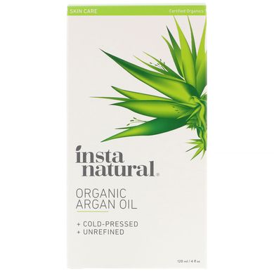 Органічне арганове масло InstaNatural (Organic Argan Oil) 120 мл