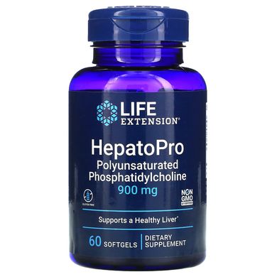 Фосфатидилхолін Life Extension (Hepatopro) 900 мг 60 капсул