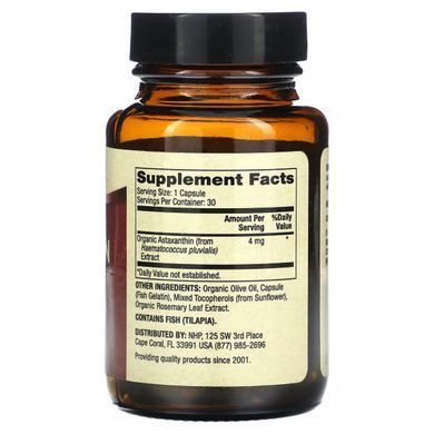 Astaxanthin Dr. Mercola (Astaxanthin) 30 capsules