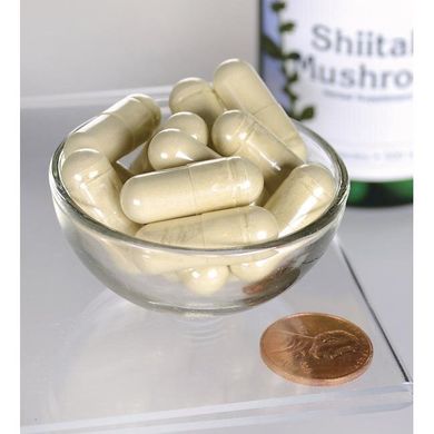 Гриби Шиїтаке Swanson (Shiitake Mushroom) 500 мг 60 капсул
