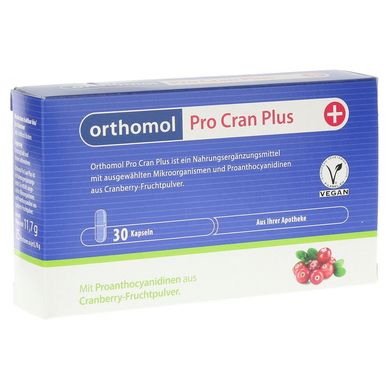 Orthomol Pro Cran Plus, Ортомол Про Кран Плюс 15 днів