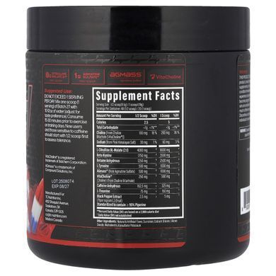 TC Nutrition, порція 27, повністю дозований перед тренуванням, рокета, 380 г (13,4 унції)