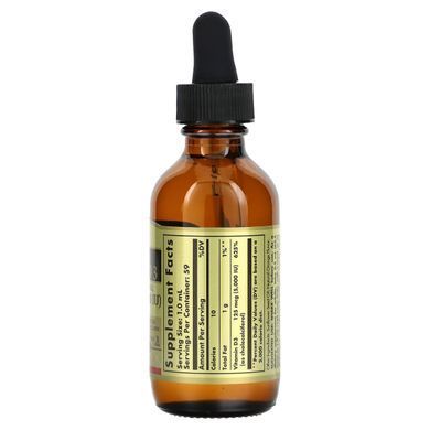 Liquid Vitamin D3 with Natural Orange Flavor Solgar (Liquid Vitamin D3 Natural Orange Flavor) 125 mcg 5000 IU 59 ml