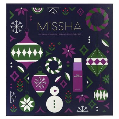 Missha, Time Revolution Night Repair Firming Care Set, Holiday Edition, 6 Piece Set