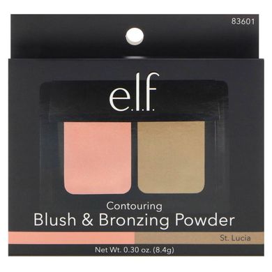 Пудра для контурування рум'яна і бронзер ELF Cosmetics (Contouring Blush & Bronzing) 8.4 г