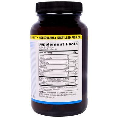 Fish Oil Twinlab 100 gel capsules