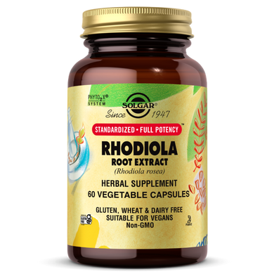 Екстракт кореня родіоли Solgar (Rhodiola Root Extract) 350 мг