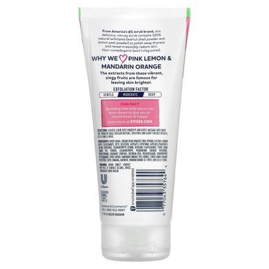 Body Scrub Radiant Skin Pink Lemon and Orange Mandarin, St. Ives, 170 g
