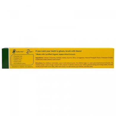 TheraNeem Naturals, Kids Therap&eacute;, Kids Neem Toothpaste, Tropical Blast, Organix South, 120 g