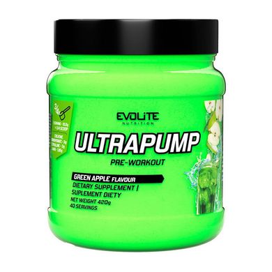 Ultra Pump Evolite Nutrition 420 g green apple