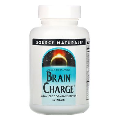 Заряд мозга Source Naturals (Brain Charge) 60 таблеток купить в Киеве и Украине