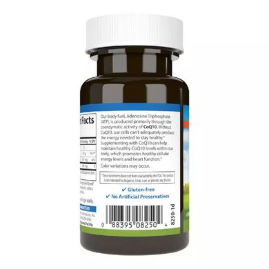 Коензим Q10 Carlson Labs (CoQ10) 200 мг 30 гелевих капсул