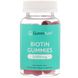 Жевательные таблетки с биотином, натуральный клубничный ароматизатор, GummYum!, 5000 мкг, 60 таблеток фото