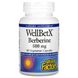 Берберин WellBetX, Natural Factors, 500 мг, 60 вегетарианских акций фото