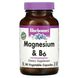 Магний плюс B6 Bluebonnet Nutrition (Magnesium plus B6) 90 капсул фото