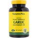 Масло чеснока и петрушки Nature's Plus (Garlic and Parsley Oil) 180 капсул фото